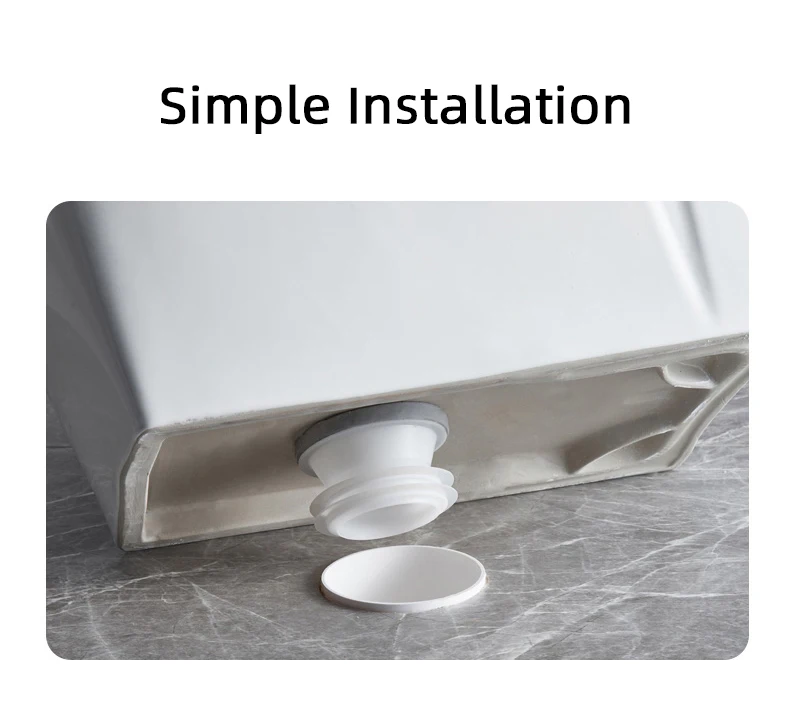 Sanitary Ware Accessories Fittings ABS Floor WC Sealing Ring Toilet Drain Pipe Flange