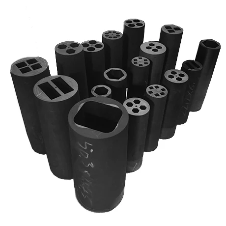 Graphite molds with customizable shapes Graphite molds for glass blowing