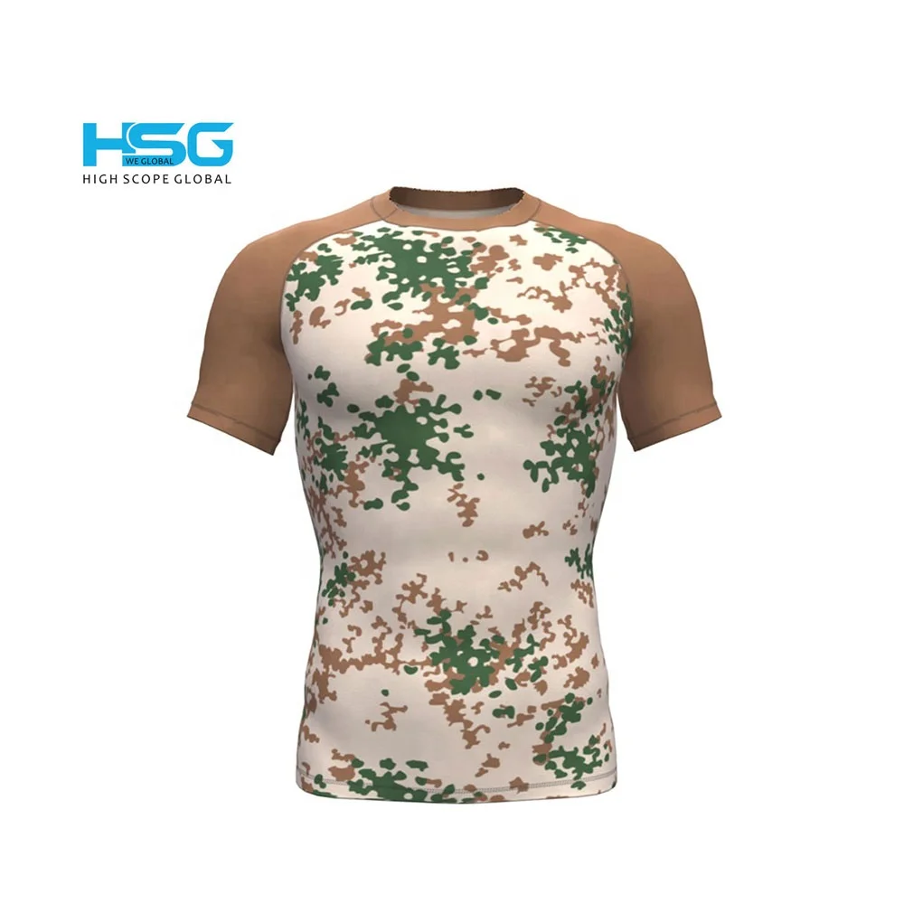 Hot seling best design customized Rash guard short sleeve  manufacturer design your own mma rash guard