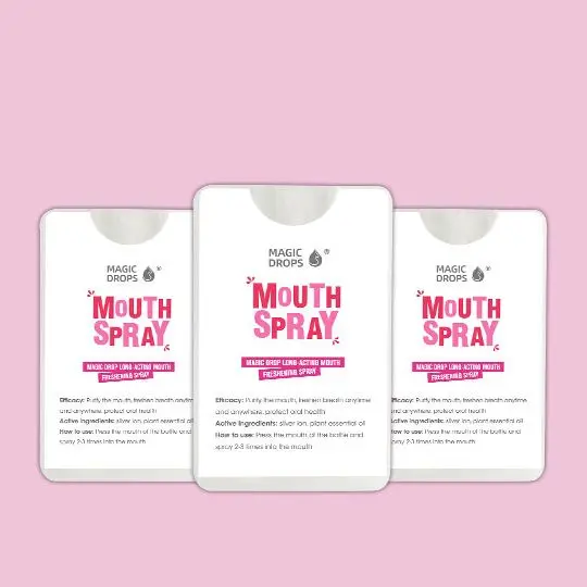 Hot Products Oral Care Portable Mint Perfume Mouth Breath Freshener Spray For Bad Breath