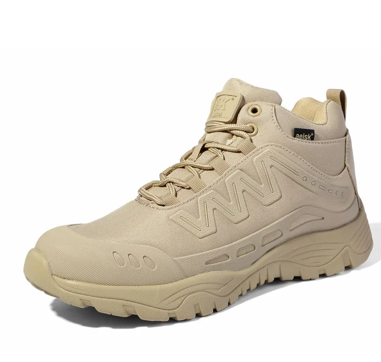 DF A162  AK AEISK Russia Green Camouflage middle cut sports training shoes canvas ankle boots MG boots