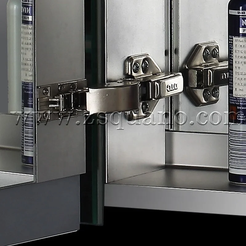 Building House Furniture Wall Mount Rectangle LED Bathroom Medicine Cabinet with Shave Socket