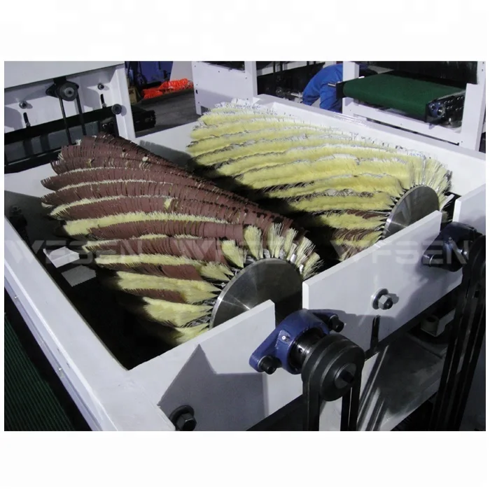 Heavy duty 400mm blue brush drum sander sanding polishing machine with ce