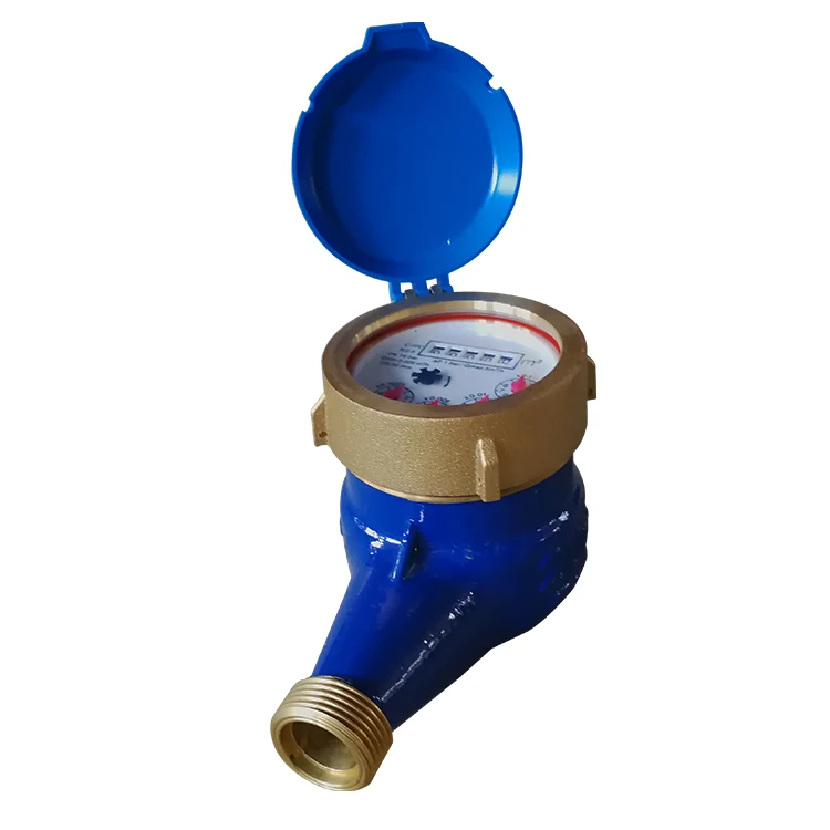 Rotary Piston Volumetric Brass Body Water Meter
