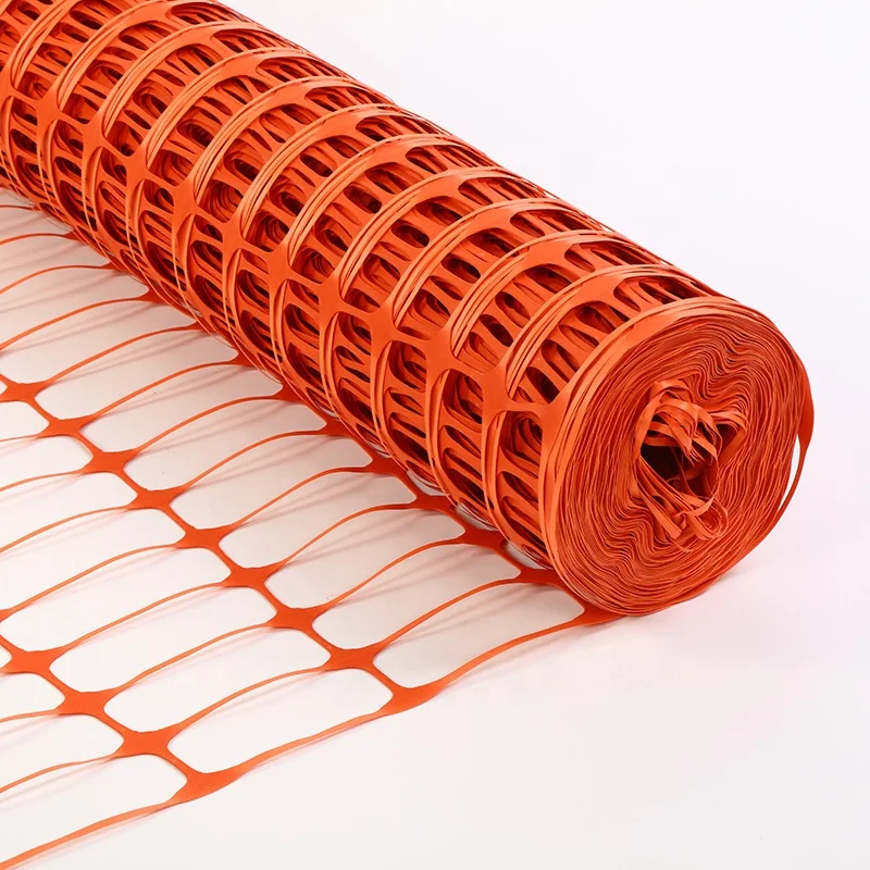 Высокопрочная экономичная Защитная Заборная сетка HDPE оранжевая безопасная пластиковая для
