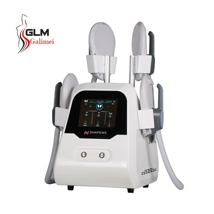 2023 loss weight 15 tesla manufacturer contour portable body building 4 handles ems slim neo rf muscle sculpting machine