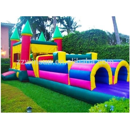 Obstacle course equipment,TV Show Beach Obstacle Course Inflatable Toys On Land For Sale