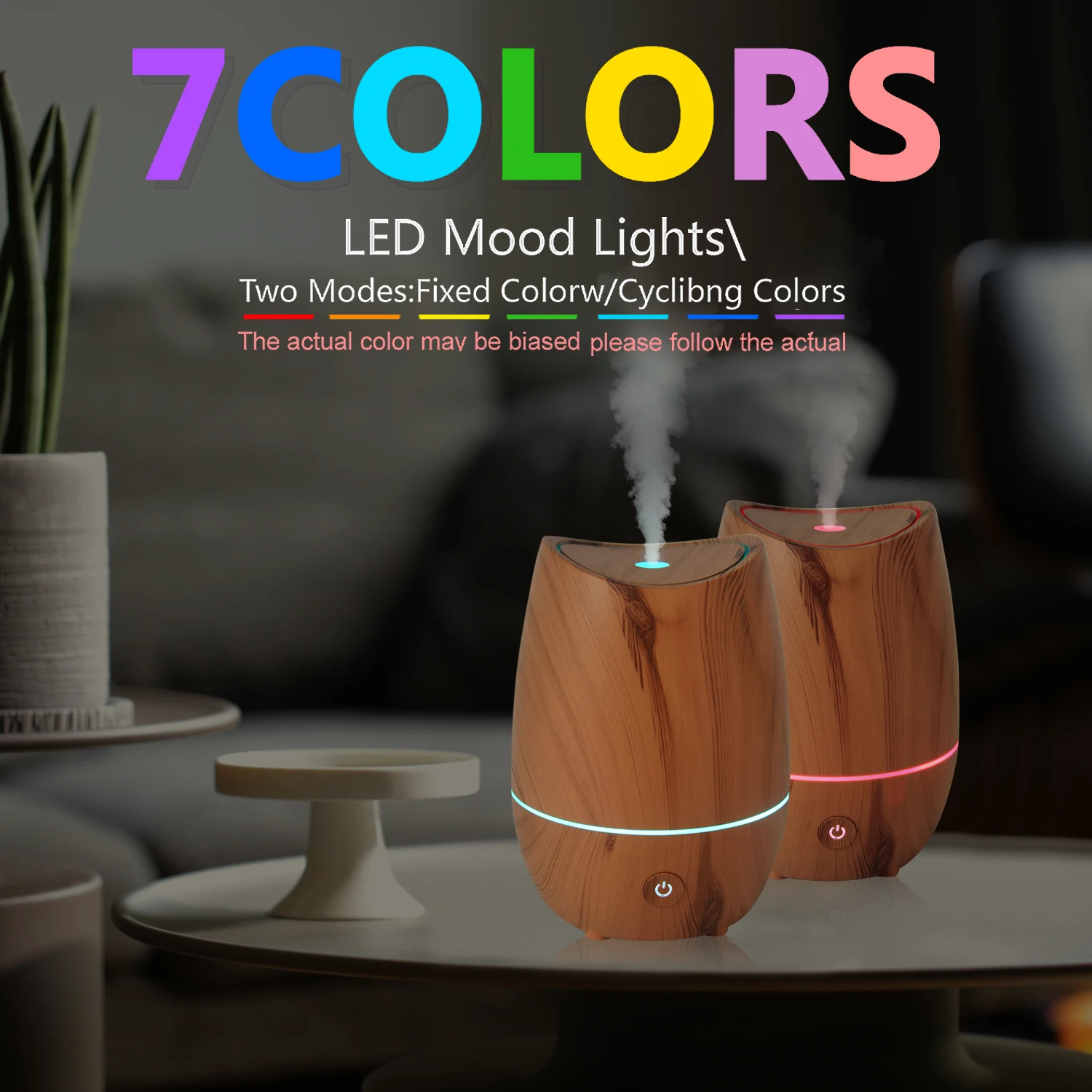 Air humidifier can be customized essential oil mobile phone control aromatherapy diffuser purification