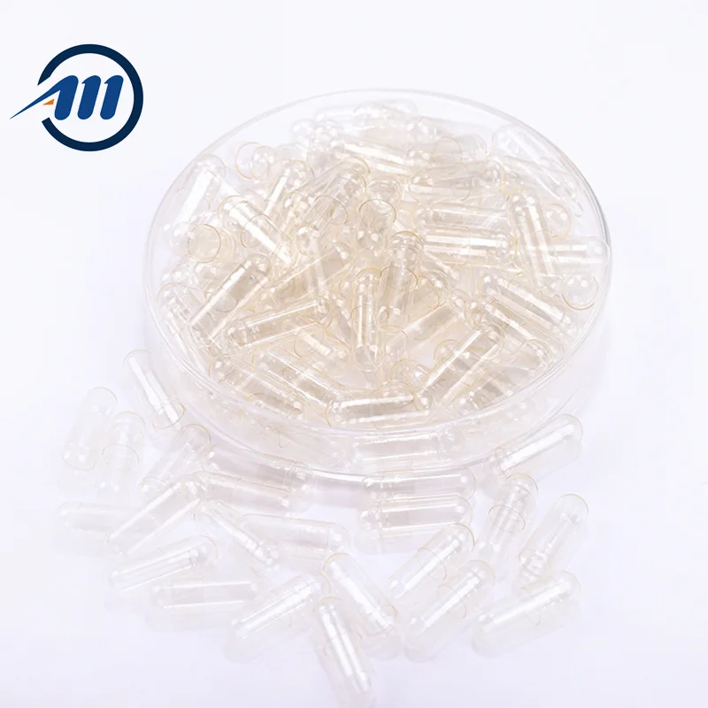 Wholesale Colorful DIY Vegetable Capsule Filling Vegetarian Empty Size 00 Vegan Capsules 0 Clear HPMC Capsule
