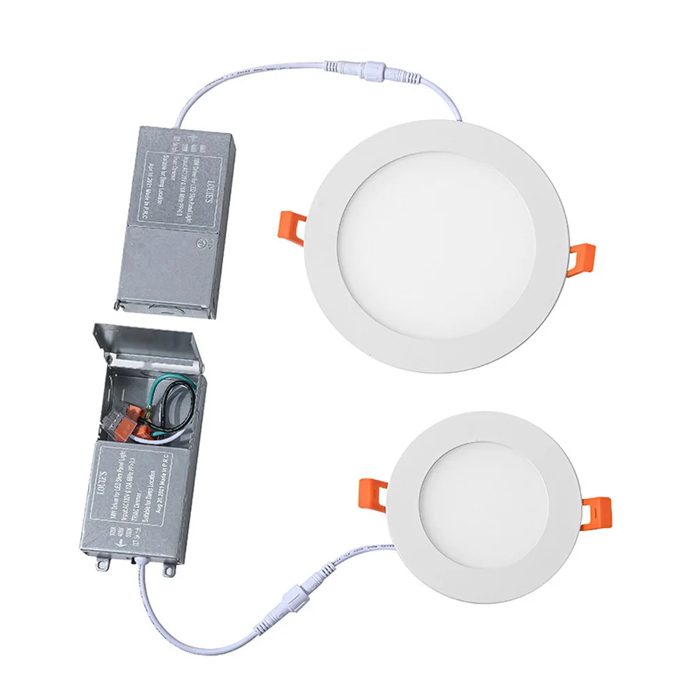 Factory Price 9w 12w Indoor Lighting Recessed Mounted Round Led Panel Light For Home Office Ceiling