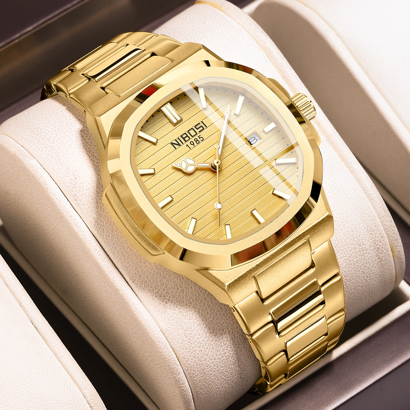 Cheap Wholesale Price Classic Luxury Wristwatch Water Proof Men Customise Logo Unique Stainless Steel Wrist Watches For Man Oem