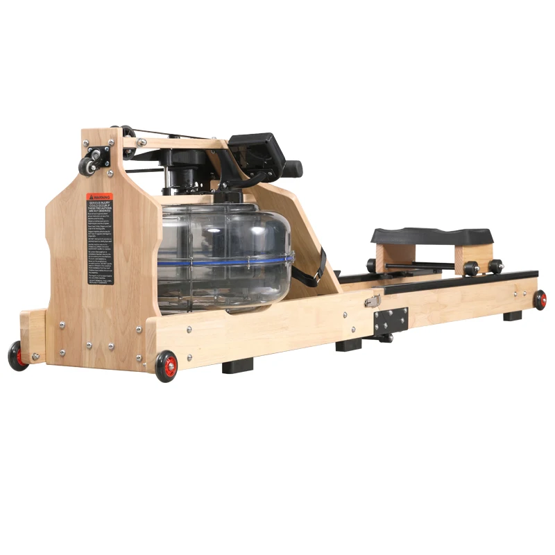 New Commercial Gym Equipment Water Rower Machine Commercial Wood Water Rowing Machine