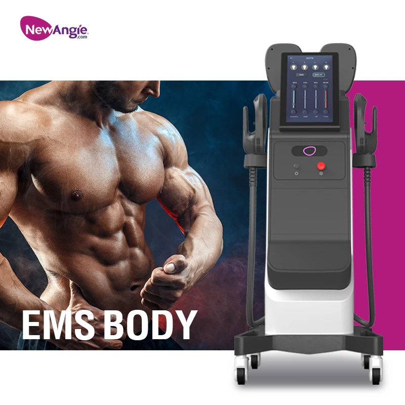 Certified 4 Handles emt Muscle Stimulator Ems Sculpt Rf Zero Machine Muscle Building Body 2024 Ce Emszero sculpt machine