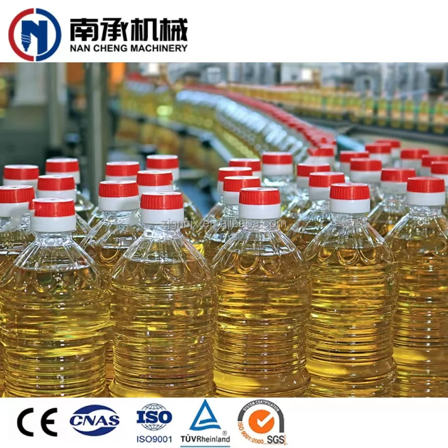 Automatic Liner Type Oil Filling Capping And Sealing Machine With Palm Linseed Canola Liquid Oil Price