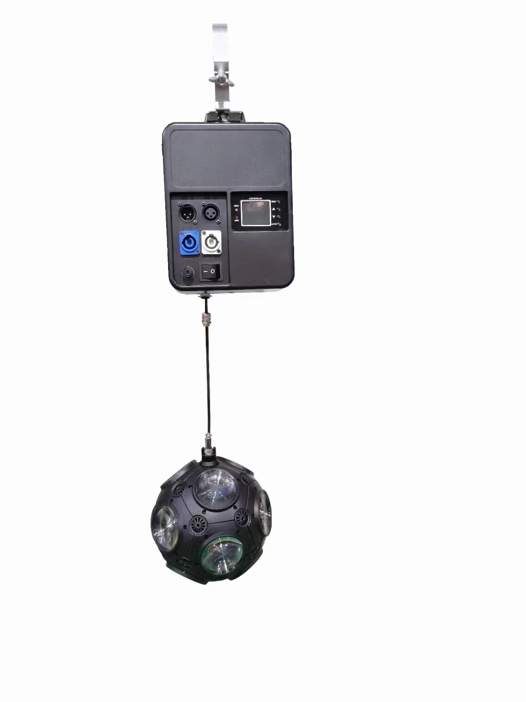 Disco Dj Nightclub Lifting Football Kinetic Light Led RGBW Colorful 12*20w Dmx Led Lift Ball Club Lighting