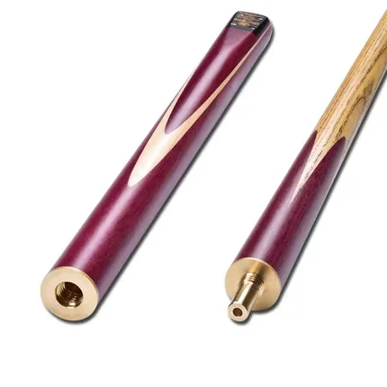 TQG-38C Professional 11mm Snooker Cue from Thailand Ash Wood with Steel Joint and Ebony Butt Sleeve Optimal Service