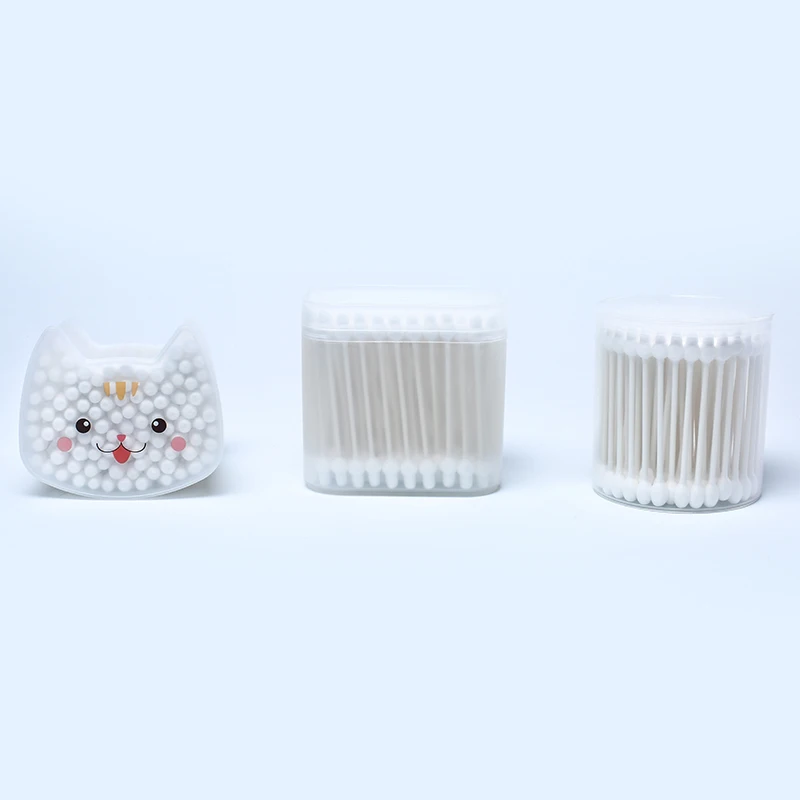 Customization Bamboo Wooden Cotton Bud Reusable Biodegradable Bamboo Wooden Cotton Swabs Disposable Bamboo Q Tips Cotton Swabs