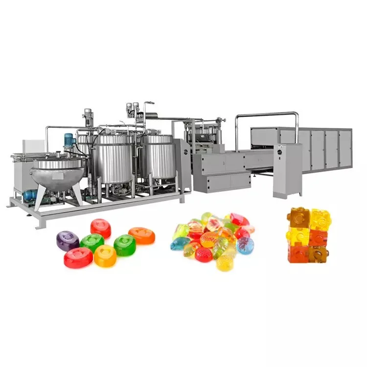 High Quality Automatic Marshmallow Soft Candy Depositor Production Line
