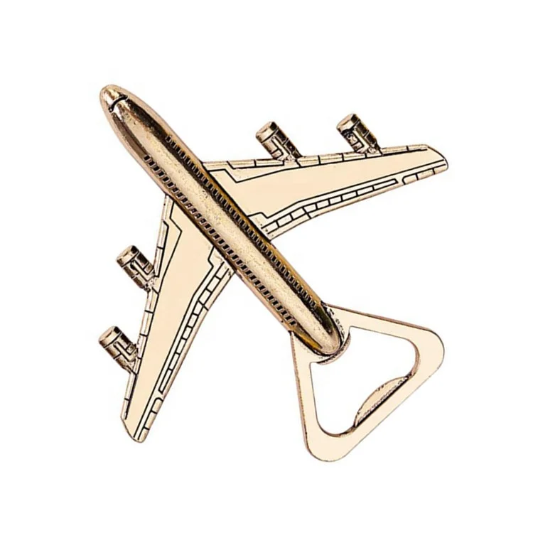 Beer wine tools wedding party favor airplane shaped beer bottle opener