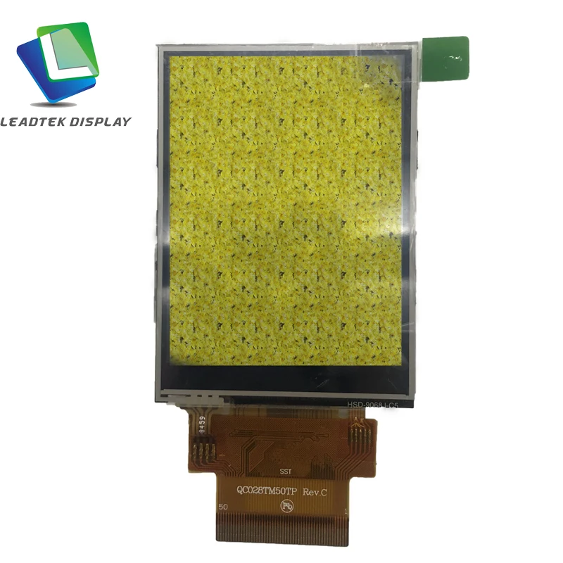 SPI interface TFT LCD Display 2.8 Inch ILI9341 TFT Module TN 240(RGB)X320 resolution and 230 Brightness