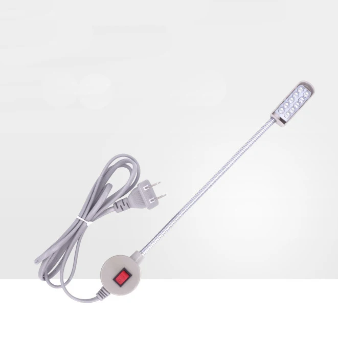 10 светодиодов 4 Вт Многофункциональный гибкий кронштейн для шитья светильник верстака токарного станка