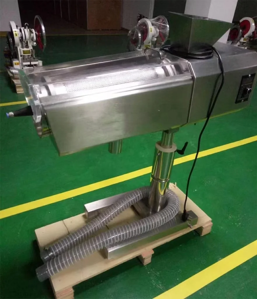 Best price Chinese manufacturer Stainless Powder Remover tablet Deduster  Uphill Tablet Deduster For Pharmaceutical