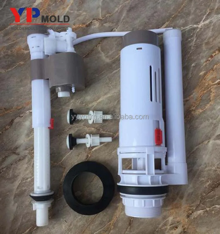Plastic Injection Molding Manufacturer Adjustable Side Fill Toilet Inlet Valve Cistern Plastic Injection Mould Mold
