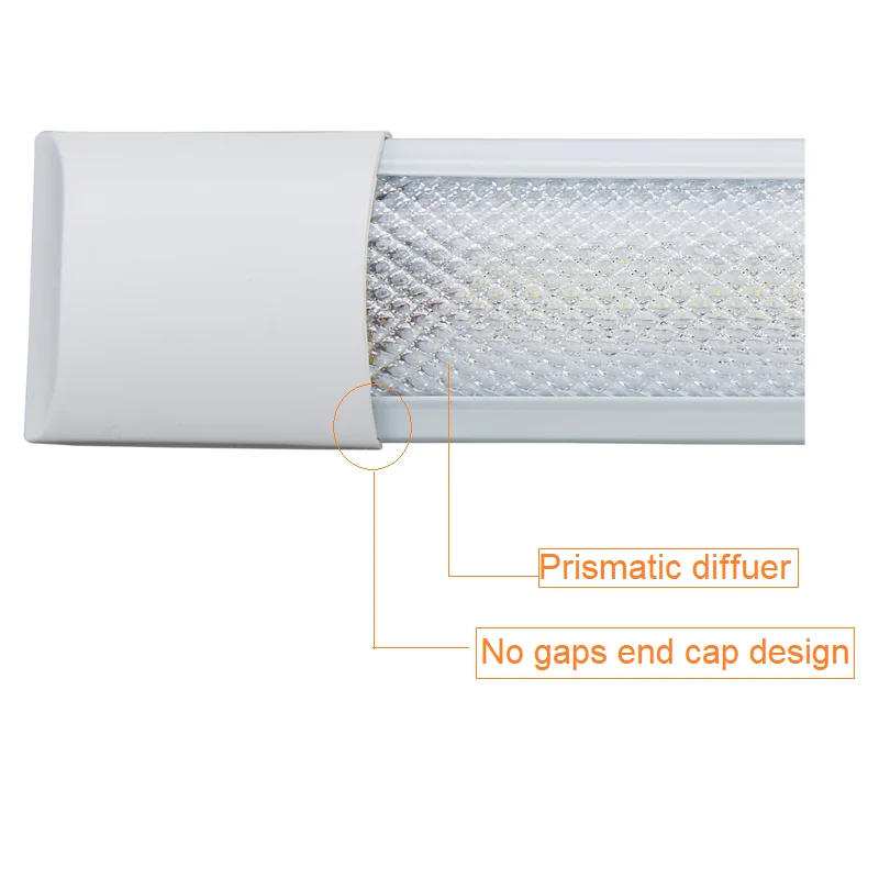 Zhongshan 2022 IP20 new model ISO 9001 factory OEM 4 ft 1.2m 40w led purification lamp purification lamp led purification light