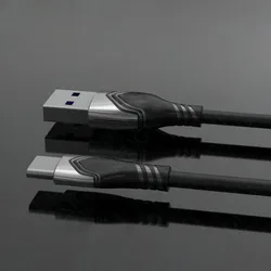 Zinc Alloy USB data cable manufactured by China USB data cable factory for mobile phones