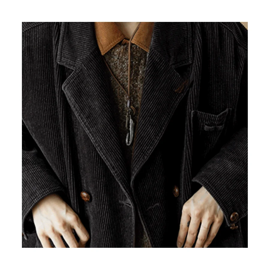 Customized color flocked material 100% cotton elastic corduroy fabric for sofa upholstery