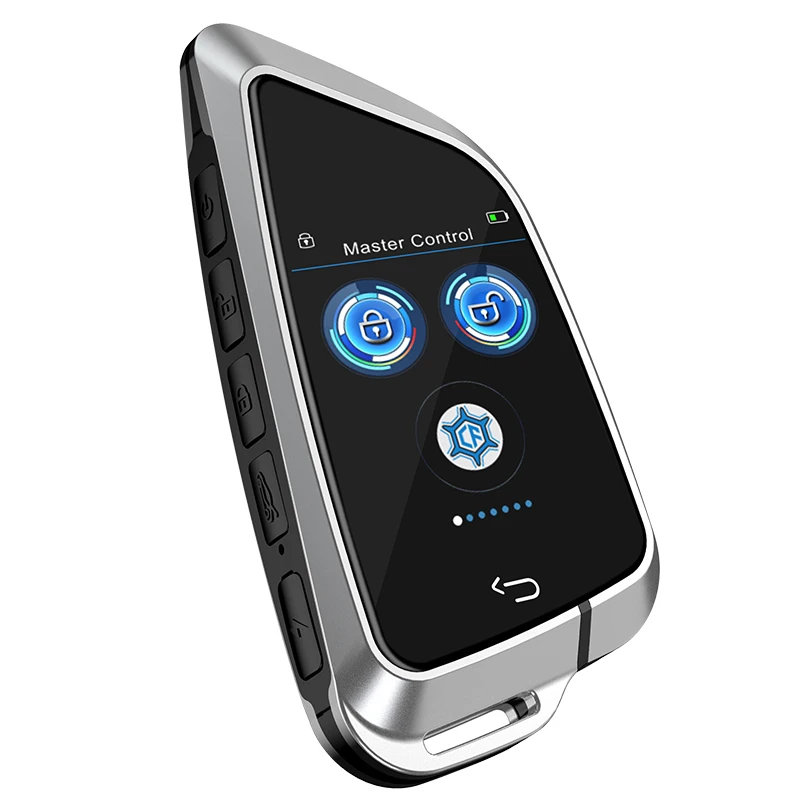 OEM Original Key Retrofit LCD Smart Car Key LED Touch Screen Red Blue Black Silver Grey Colorful Customization