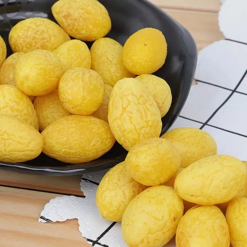 Hot fruit products candied yellow olives