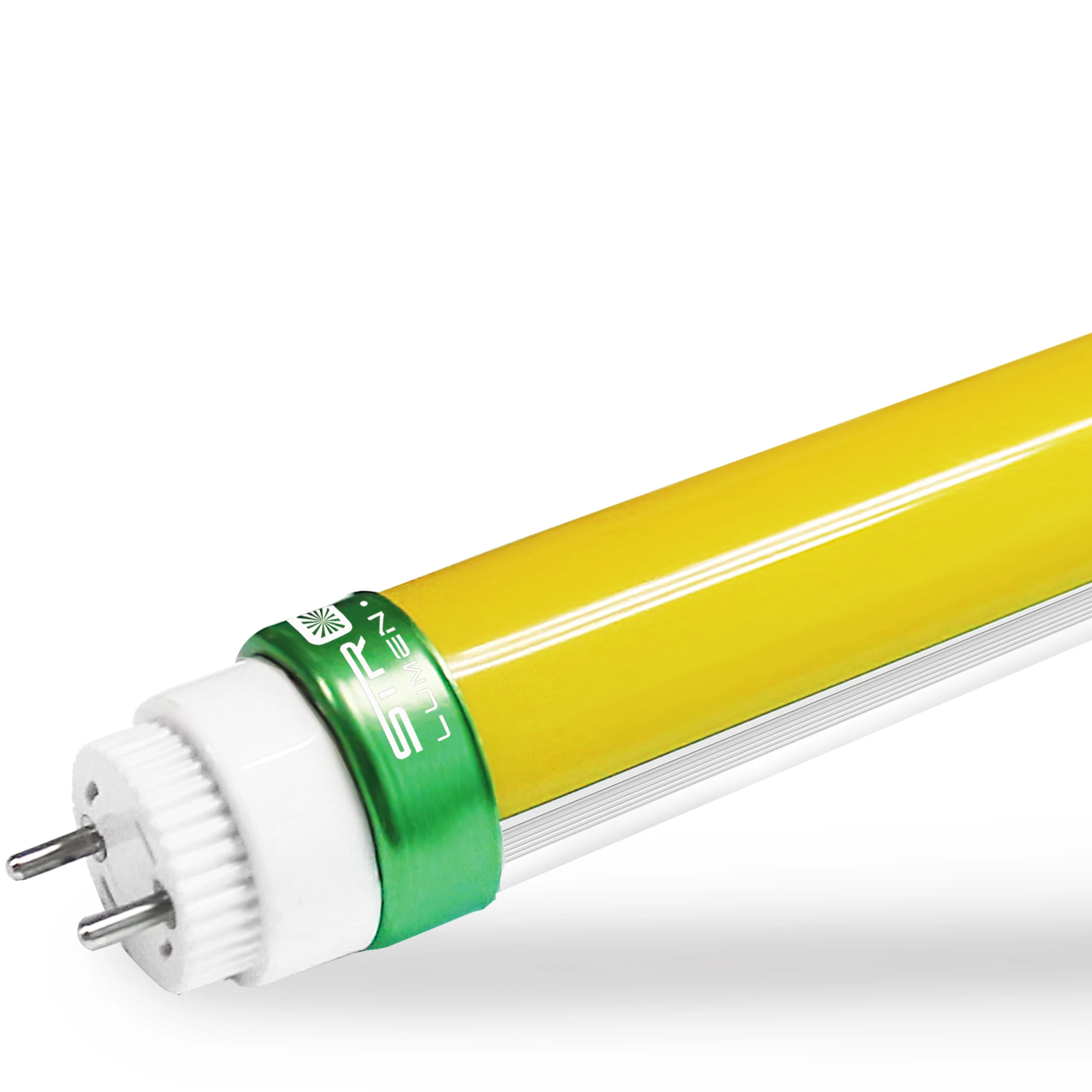 UV filter anti UV yellow cover no UV 2500K 9W 18W 25W led tube light  520nm plug and play t8 led tube