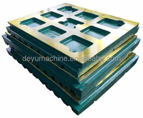 CNC Cement Plant Mining Machinery Casting Jaw Crusher Liner Plate