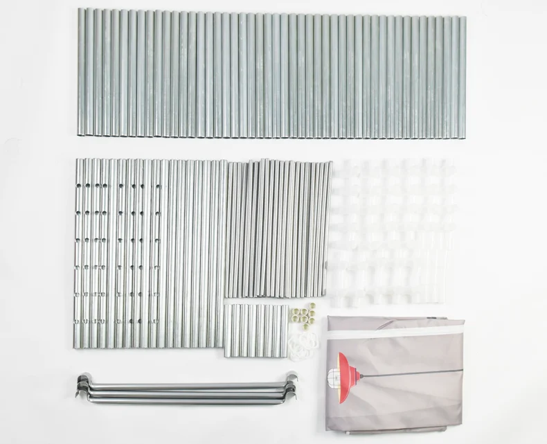 
Can Be Customized Easy To Disassemble Metal Frame Luxury Wardrobe Specifications 