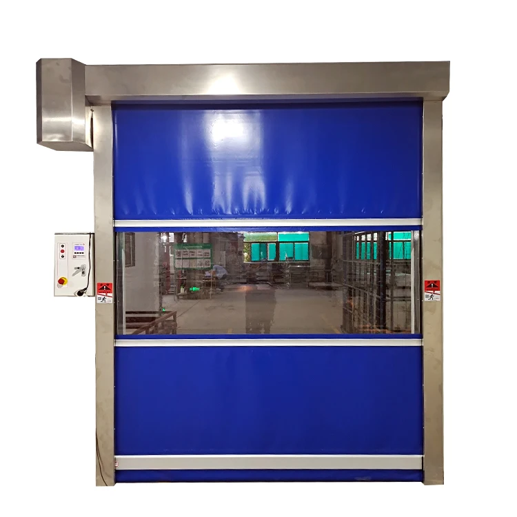 Internal Rolling Insulation PVC Curtain Door Warehouse Workshop (1600395251816)