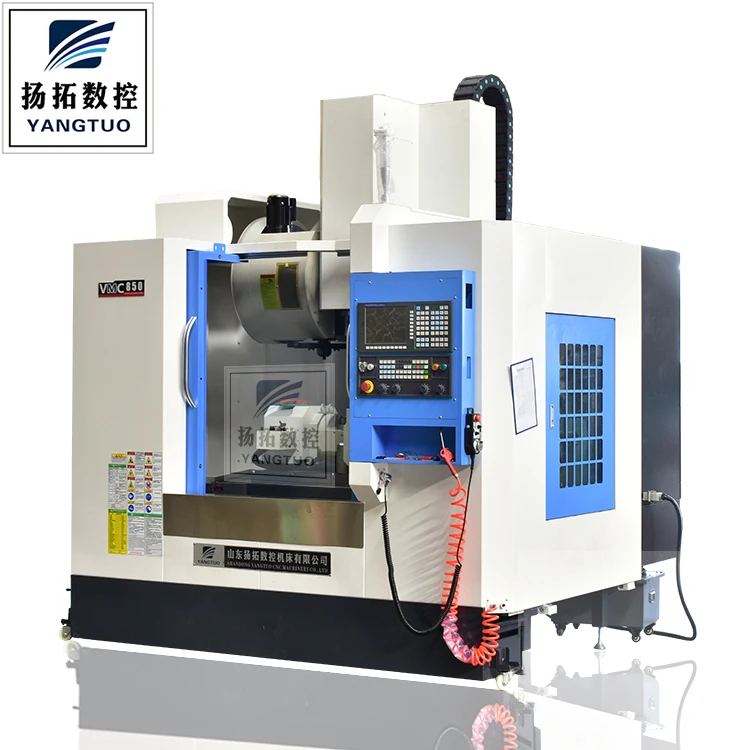 Тайвань шпинделя 3 оси 4 5 осей CNC обрабатывающий центр vmc850 с ЧПУ, фрезерный станок с ЧПУ с mitsubishi системы