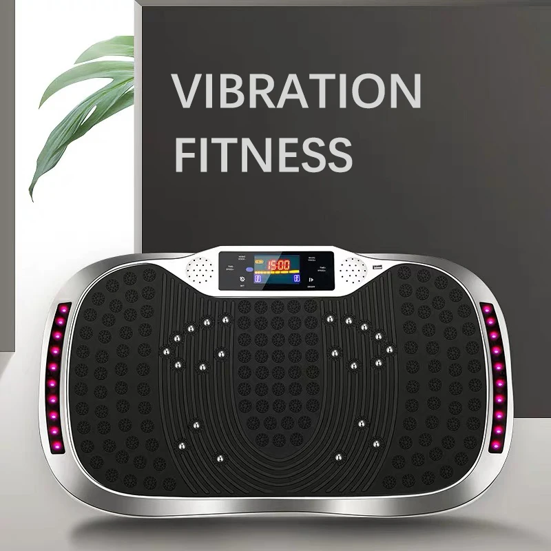 home exercise 200w LED display remote control 99 levels whole body fitness Vibration Machine