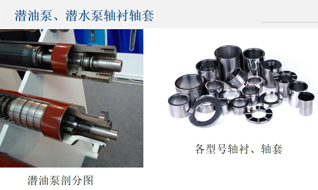 Tungsten Carbide Bushing / Semi-finished products /High Strength Alloy Bushes For Pump