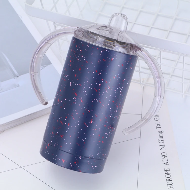Watersy 2021 хит продаж пищевой класс 12 унций Двойная Стенка Изолированная sippy чашка из нержавеющей стали дети с крышками BPA бесплатно