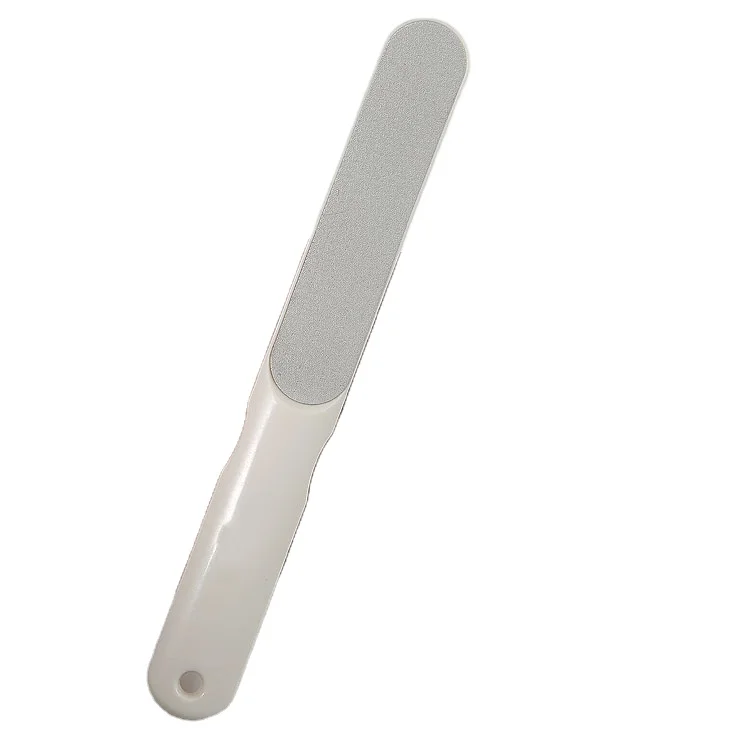 Professional Grooming Trimmer Nail Polishing Tool Side Nail Files Stainless Steel With Plastic Handle