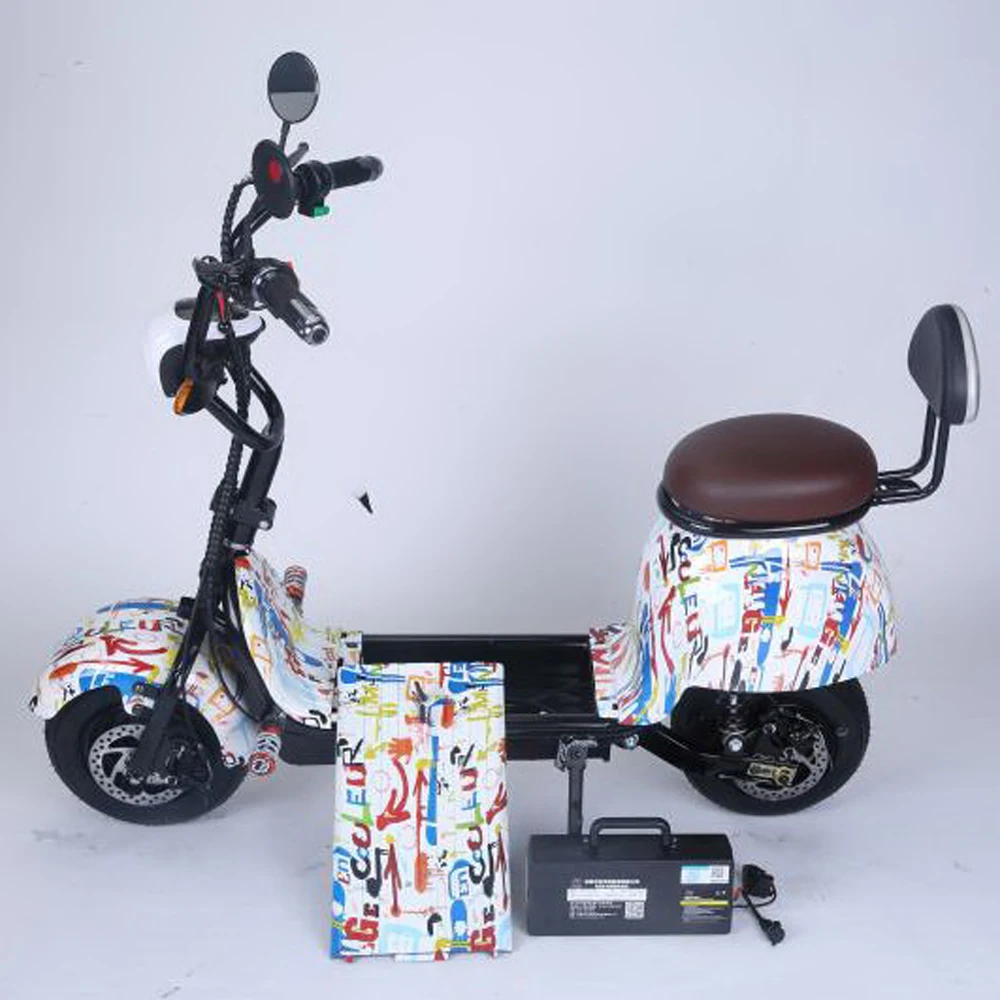 Small mini motorcycle electric, cute-looking electric scooter, 1000w electric bike