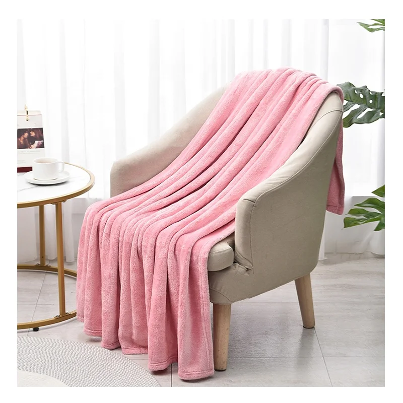 Hot Sale Printed Soft Four Seasons Fleece Throw Blanket Super Soft Flannel Blanket