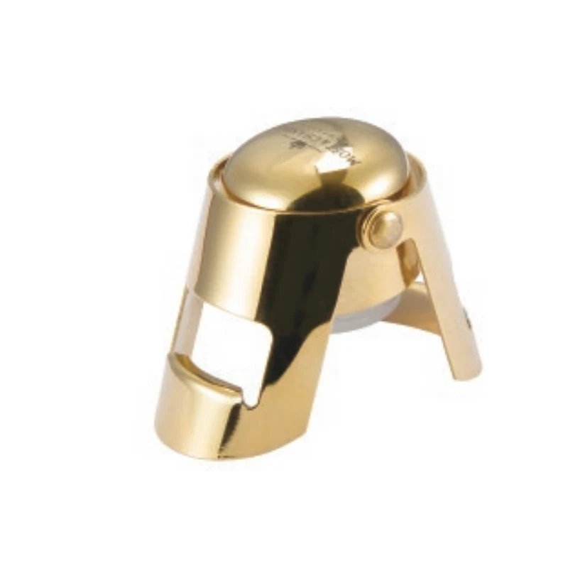 Customized Logo Food Grade Stainless Steel Champagne Wine Bottle Stopper