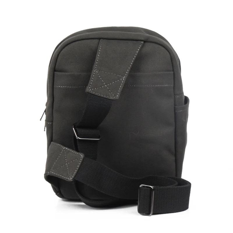 Lightweight Wear-resistant  Canvas Waterproof Bags for DSLR Camera Shockproof Sling Bag