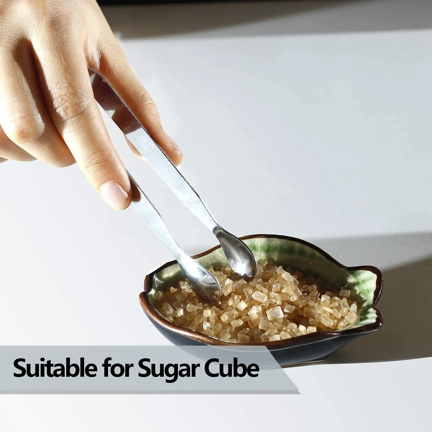 Ice Sugar Cubes 6 Pack Mini Serving Appetizers Small Kitchen Tea Party Coffee Bar Crucible Stainless Steel Incense Tongs