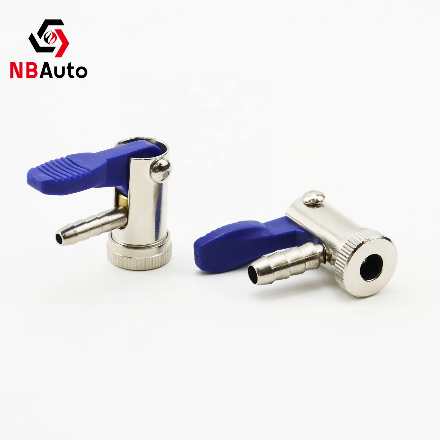 6mm/8mm Hole Car Tire Valve Clip Air Pump Chuck Auto Repair Tool Steel Tire Inflator Air Chuck