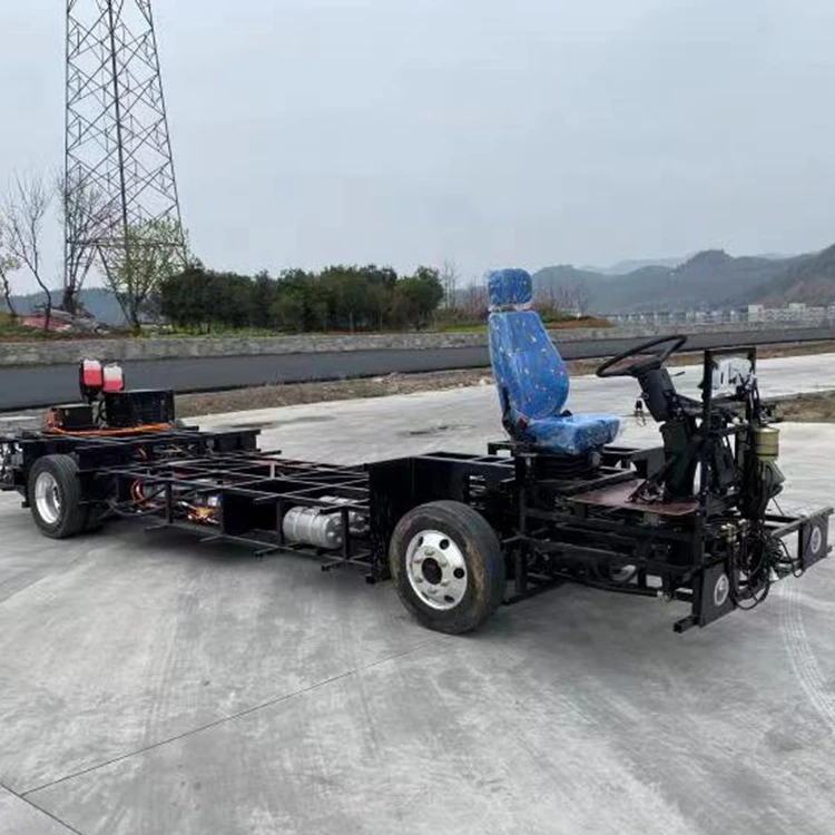new energ 6 meter to 12 meter chassis electric bus frame chassis