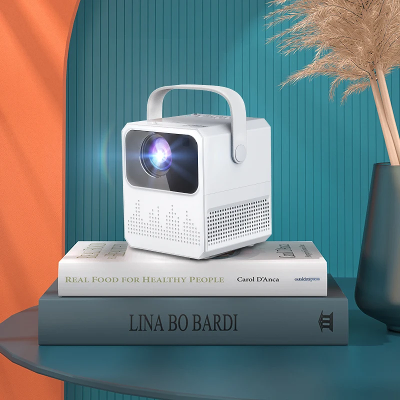 2023 New T2 MINI 4K 3D 2.4+5GWiFi+BT Android 9.0 Smart Mini Pocket Portable LED DLP Projector Home Theater Projectors