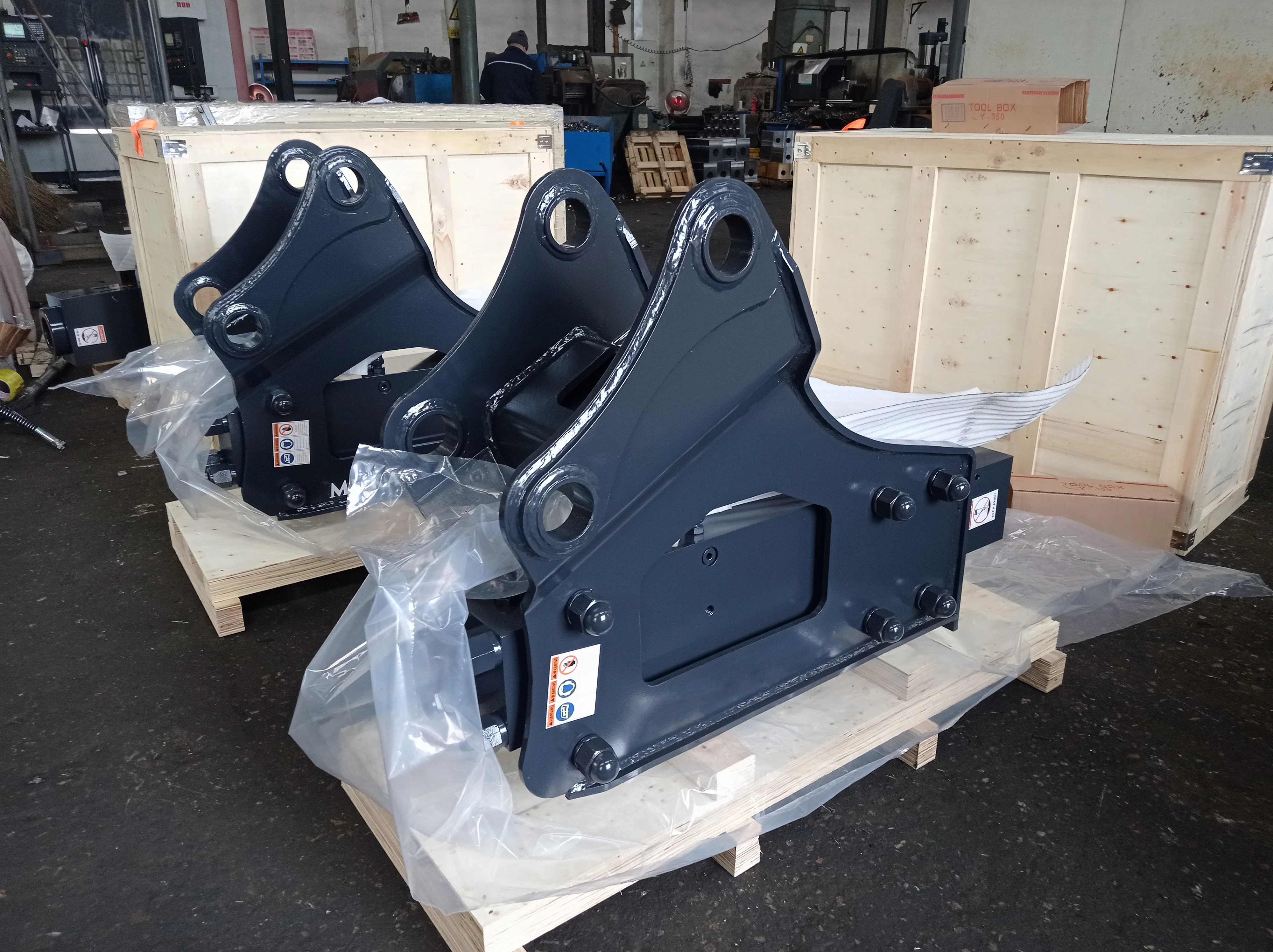 moil point chisel hydraulic hammer for excavator OEM backhoe breaker sb43 backhoe loader excavator hydraulic rock hammer